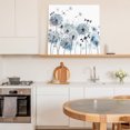 thumbnail image 6 of Blue Teal Dandelion Wall Art Painting on Canvas, Dragonfly Modern Art Watercolor Canvas Art Home Prints Wall Art Framed Modern Artwork for Living Room Bedroom Wall Decor 12x12in, 6 of 9