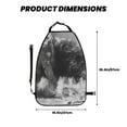 thumbnail image 2 of Fuzoiu Heroic Lion Encounter Print 2 Pack Kick Mat Back Seat Protector With 3 Storage Pockets, Universal Car Seat Back Organizer For Kids Pets, Waterproof Backseat Protector For Most Car, 2 of 8