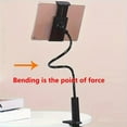 thumbnail image 6 of Updated Gooseneck Tablet Holder Stand for Bed 100cm 39.4in Adjustable Flexible Arm Tablets Mount Clamp, 6 of 7