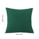 thumbnail image 3 of Funda de almohada bohemia 45x45cm - Doble cara de piel sintética y tela - Funda decorativa para el sofá dormitorio - Café, caqui, verde, azul, 3 of 6