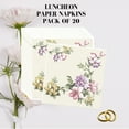thumbnail image 6 of Keep Unique Floral Wedding Party Napkins, Disposable Napkin Birthday Decoupage, Pack/20, 6 of 6