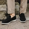 thumbnail image 2 of Men's Casual On Loafers Comfortable Soft Sole Breathable Suede Driving Shoes For Walking Travel Work Men'S Shoes, 2 of 8