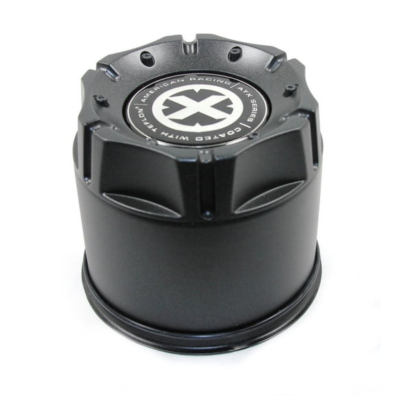 American Racing ATX Black Wheel Center Hub Cap Push-Thru 4.25" for AR901 Rim