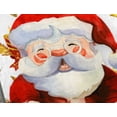 thumbnail image 3 of Funda de sofá de Papá Noel con alce de dibujos animados, protector de sofá de estilo navideño, funda antideslizante para silla, funda para muebles, funda elástica para sofá de salón, color blanco (individual) oso de fresa Electrónica, 3 of 5
