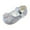 Silver, variant on Ccpelsie Flower Girl Shoes Dress Shoes Toddler Girls Flats Princess Wedding Shoes for Little Big Kids(Sky Blue,13.5)