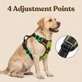 thumbnail image 6 of BUVUB Dog Harness - No Pull Adjustable Pet Vest with Reflective Strips Easy Control Handle and Breathable Mesh for Small Medium and Large Dogs - Small,Green, 6 of 7