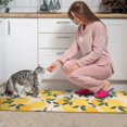 thumbnail image 4 of Lemon Paintings Kitchen Rugs and Mats Sets Of 2,Kitchen Decoration Rugs,Rubber Backing Non-Slip Floor Mat for Sink Washable Waterproof Laundry Room Runner Rugs, 4 of 7