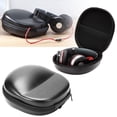 thumbnail image 1 of Bolsa de transporte para auriculares, caja de almacenamiento Eva, funda protectora para auriculares Rojo Verde, 1 of 5
