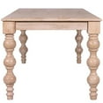 thumbnail image 4 of Casartis Living James 72" Rectangular Farmhouse Wood Dining Table in Natural, 4 of 10
