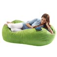 thumbnail image 1 of Jaxx Sofa Saxx Fauteuil Poire, 4 Pieds, Microsuède Lime, 1 of 6