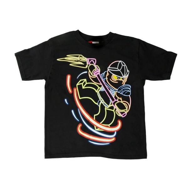 Playera Lego Ninjago Guerrero Negro Talla 4 LEGO 4 a 5 años LRS00027S71