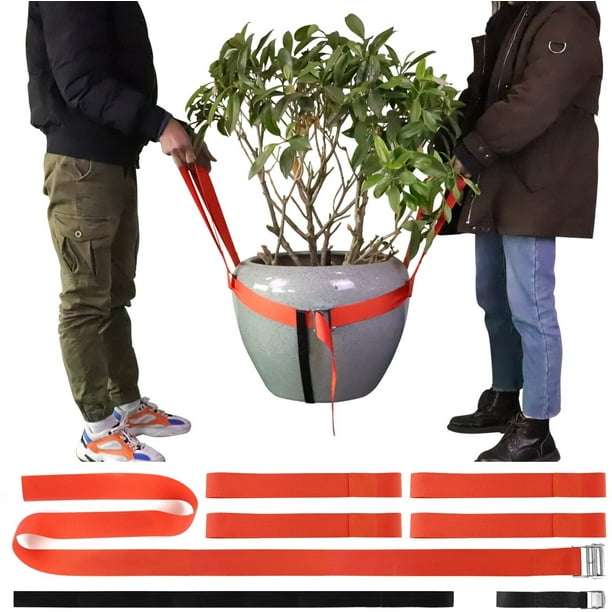 Plant Moving Straps Garden Lifting Dolly for Heavy Potted, Flower Pots