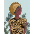 thumbnail image 2 of Escalante, Omar 12x14 White Modern Wood Framed Museum Art Print Titled - Strength and Beauty I, 2 of 4