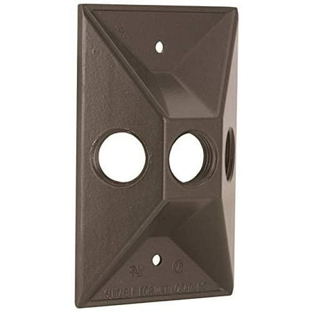 

Bell Outdoor 5189-7 Brnz 3-Hole Cover