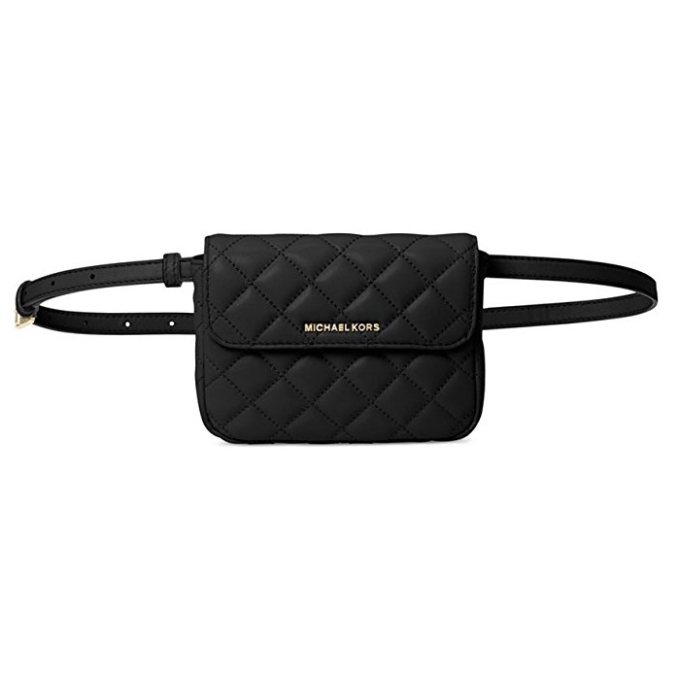 michael kors belt bag black