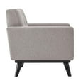 thumbnail image 2 of Modway Engage Herringbone Fabric Armchair, Gray, 2 of 3