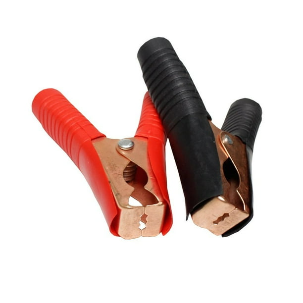 2PCS 200amp Car Battery Clamps Test Alligator Crocodile Clips
