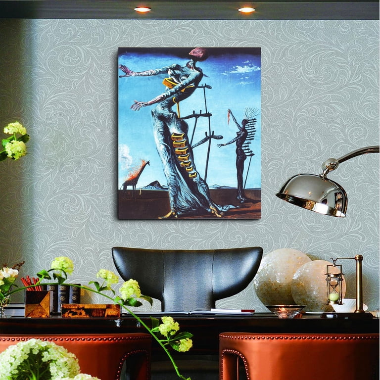 Pablo Picasso "Asleep" Wrapped Canvas Wall Art - Ready To Hang For Living Room Or Bedroom