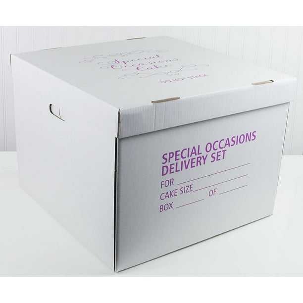 Wedding Cake Box, 21 x 21 x 16 Inches by Decopac - Walmart ... Wedding Cake Box, 21 x 21 x 16 Inches by Decopac - Walmart ...