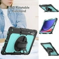 thumbnail image 3 of XYX For Samsung Galaxy Tab S10 Ultra/S9 Ultra/S8 Ultra Case 14.6 inch, 360 Rotating Shockproof Cover with Stand, Screen Protector, Shoulder Strap (SM-X920/X910/X900), Sky Blue PC, 3 of 7