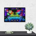 thumbnail image 5 of Geometry Dash Diamond Art Kits for Adults 5D Diamond Art Kit Paint by Number for Beginners, DIY Paint with Round Full Drill Diamonds Paintings Gem Art for Home Wall Decor Gift 16x20, 5 of 5