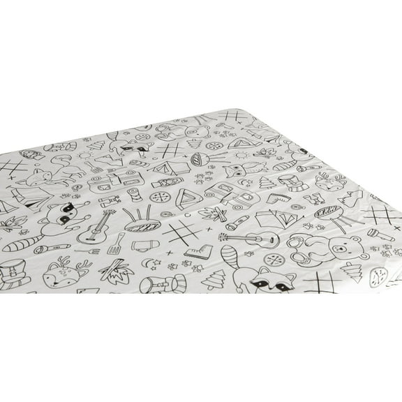Lippert 2023051696 Vinyl Tablecloth with Bench Covers - Color Escape