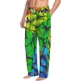 thumbnail image 2 of Daiia Rainbow Butterflies Men's Sleep Pant with Pockets and Drawstring,Pajama Pants-Medium, 2 of 9