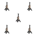 thumbnail image 3 of bedienty Scale RC Off-road Car Metal for Jack Maintenance Stand Height Adjustable Repair Tool Decoration Automotive Accessory Black 6T 5Set, 3 of 6