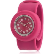 Brinley Co. Kids' Pink Silicone Slap Wat