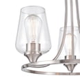 thumbnail image 5 of 9723-BN Millennium Lighting Ashford - 3 Light Chandelier-19 Inch Tall and 18 Inch Wide-Brushed Nickel Finish    -Traditional Installation, 5 of 6