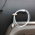 thumbnail image 4 of QualitChoice Brand new 8Pcs/Lot Car Wire Clip USB Cable Fixed Clamp Charging Cable Holder Adhesive Car Charger Line Clasp Beige 1Set, 4 of 6