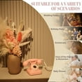 thumbnail image 3 of Boda Retro Europeo de Audio Libro de Mensajes de Cumpleaños de Voz Bendición Mensaje Decoración Teléfono Voz Libro de Invitados Teléfono Rosa, 3 of 7