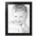 thumbnail image 2 of ArtToFrames 13" x 17" Black Engraved Edges Picture Frame, 13x17 inch Black Wood Poster Frame (WOM-4055), 2 of 8