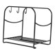 thumbnail image 5 of Estante de baño para uso doméstico, impermeable, práctico y resistente, soporte de almacenamiento para lavabo Negro, 5 of 9