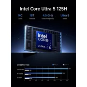 MINISFORUM M1 Pro Mini PC Core Ultra 5 Processor 125H(14C/18T) 32GB DDR5(5600MHz) 512GB SSD Desktop Computer,Oculink Port, Arc Graphics