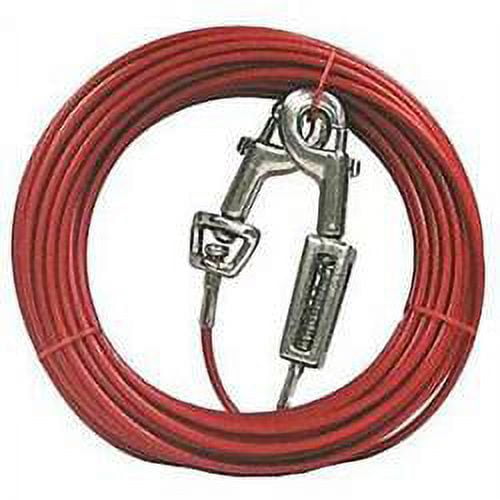 Boss Pet Products 1867688 Q3530SPG99 30 ft. Dog Tie Out, Large
