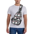 thumbnail image 6 of Lsque Cute Chicken Pattern Cross Chest Bag Diagonally – Premium Durable Front Chest Sling with Adjustable Padded Strap, High-Capacity Storage, 6 of 8