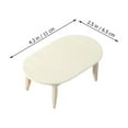 thumbnail image 4 of 1 Pce Table à Thé Miniature en Bois Modèle de Mobilier 1/12, 4 of 7