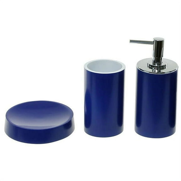 Nameeks Yu280 Gedy Bathroom Accessories Set - Blue
