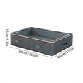 thumbnail image 3 of RYDCOT Under Bed Storage Containers, Closet Organizers and Storage Bins, Foldable Underbed Storage Bags for Linen Sheets, Blanket, Clothing, Comforter, Sweaters, Pillows, Wrapping Paper (1Pcs), 3 of 6