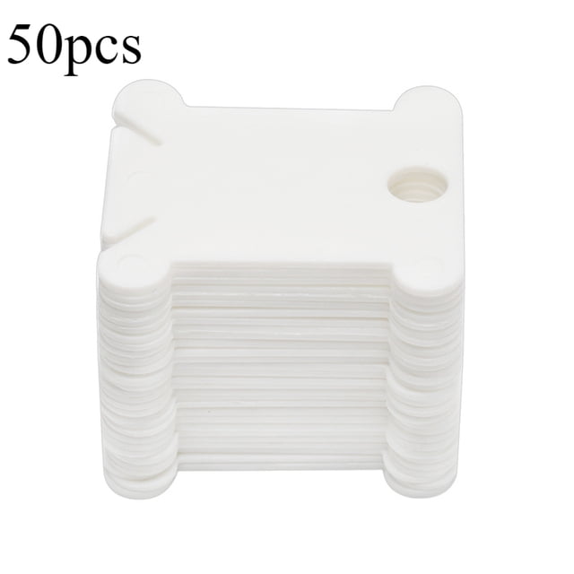 Plastic Embroidery Floss Organizer Cards, Thread Holder Bobbins for Cross Stitch, Sewing and DIY Crafts