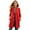 Red, variant on Miqool Girls Single Breasted Long Trench Coat Wool Blend Dress Coats Winter Warm Peacoat Outerwear Jackets 5-14 Years