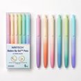 thumbnail image 1 of wqlpp-Fine Point Gel Pens: 0.5mm Retractable Black Ink 6ct Smooth Writing No Bleed with Aesthetic Gradient Color Pen Barrel for Journaling Note Taking Sketching, 1 of 4
