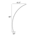 thumbnail image 4 of Lite Source LED Arch LAMP, Silver, Type LED 30W LS-83561SILV, 4 of 4