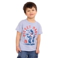 thumbnail image 2 of Mickey Mouse Toddler Graphic Patriotic Americana Americana Crewneck Tee with Short Sleeves, Sizes 12M-5T, 2 of 6