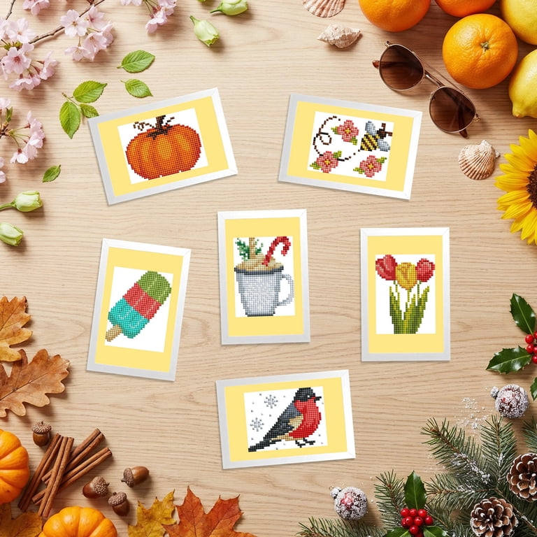 DIAMOND ART CLUB® Mini Dazzles - Seasons, Fun DIY Diamond Painting