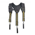 thumbnail image 1 of Transemion Black Y-Shape Tool Belt Suspender Multi-pocket Adjustable Strap For Heavy Duty Work Tool Belts, 1 of 6