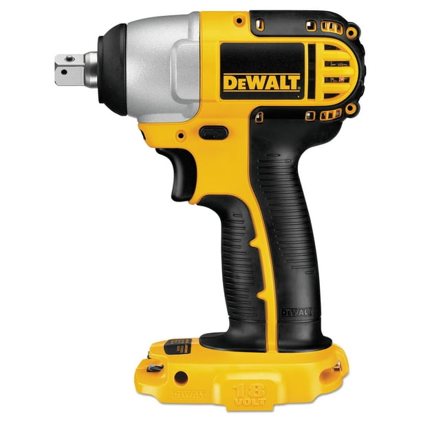 DeWalt DeWalt Cordless Impact Wrenches, 1/2 in, 18 V, 2,400 rpm, Tool