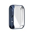 thumbnail image 1 of Estuche protector de pantalla de cobertura total, funda protectora de TPU, resistente a los arañazos, carcasa protectora de parachoques chapada para Mi Watch Lite para Redmi Watch, 1 of 9
