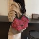 thumbnail image 2 of Bolso Mano en Forma Corazón para Mujer Ante Gran Capacidad Exteriores, 2 of 9